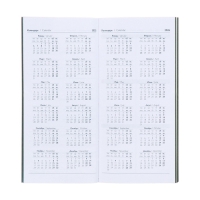 Еженедельник датированный 2025 года, 80х165 мм, 64 листа ESCALADA, мягкая обложка из искусственной кожи, блинтовое тиснение, блок 70 г/м², зелёный Еженедельник датированный 2025 года, 80х165 мм, 64 листа ESCALADA, мягкая обложка из искусственной кожи, блинтовое тиснение, блок 70 г/м², зелёный