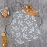 Фартук Этель &laquo;Серебряные ветки&raquo;, 60х70 см, саржа 190 г/м2