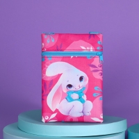 Подарочный набор для девочки «Зайчик», сумка,набор резинок,блокнот,тату Подарочный набор для девочки «Зайчик», сумка,набор резинок,блокнот,тату