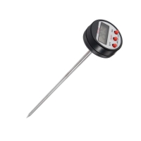 Термометр (термощуп) кухонный TP-100, максимальная температура 300 &deg;C, от LR44, черный