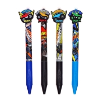 Ручка гелевая СТИРАЕМЫЕ ЧЕРНИЛА, стержень синий, 0.5 мм, автомат, корпус Машина МИКС Ручка гелевая СТИРАЕМЫЕ ЧЕРНИЛА, стержень синий, 0.5 мм, автомат, корпус Машина МИКС