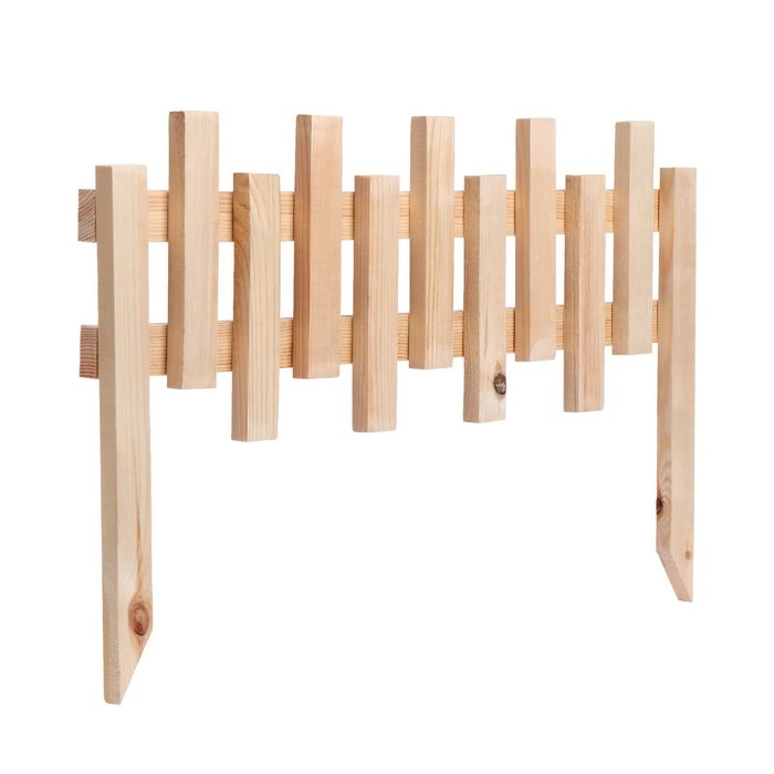 Ограждение декоративное, 28 &times; 88 см, 1 секция, дерево, Greengo