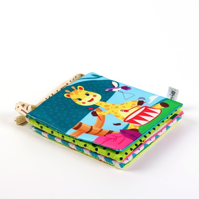 Бортик на кроватку «Африка» 14х70 см, Крошка Я Бортик на кроватку «Африка» 14х70 см, Крошка Я