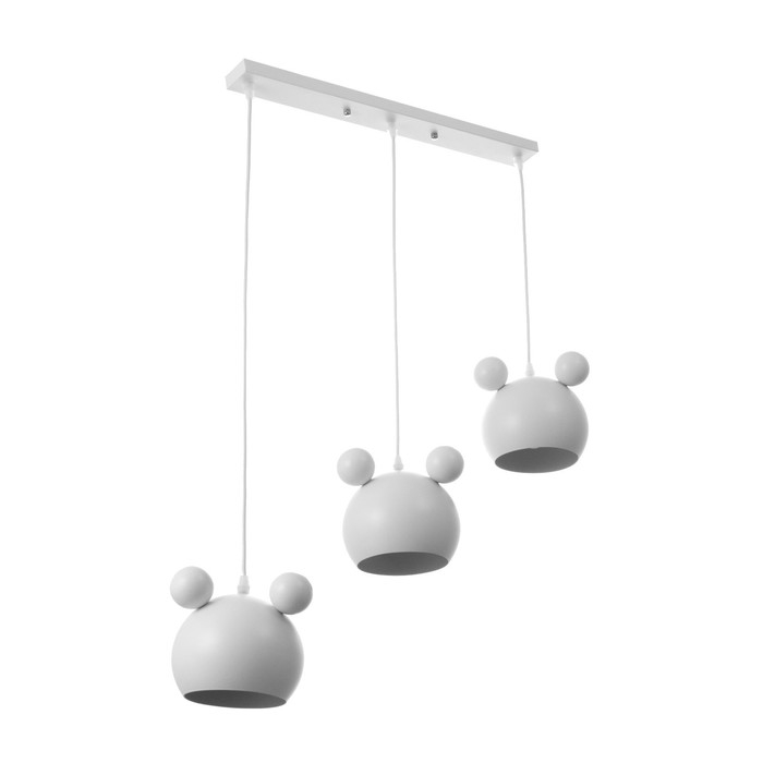 Светильник BayerLux "Барни" 3хЕ27 40Вт белый 21х51х21-120см