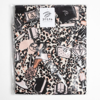 Простыня банная Этель "Леопард" 150х180 см, вафля 200г/м2, 100% хл Простыня банная Этель "Леопард" 150х180 см, вафля 200г/м2, 100% хл