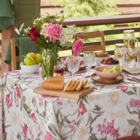 Скатерть Доляна &laquo;Лютики&raquo; 145х250 см, 100% п/э