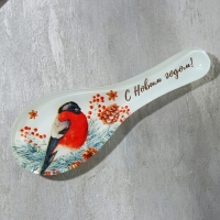 Подарочный набор новогодний «Новый год»: подставка под ложку, лопатка Подарочный набор новогодний «Новый год»: подставка под ложку, лопатка