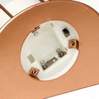 Ночник "Свеча" LED от батареек 3ААА медь 15х11х25 см RISALUX