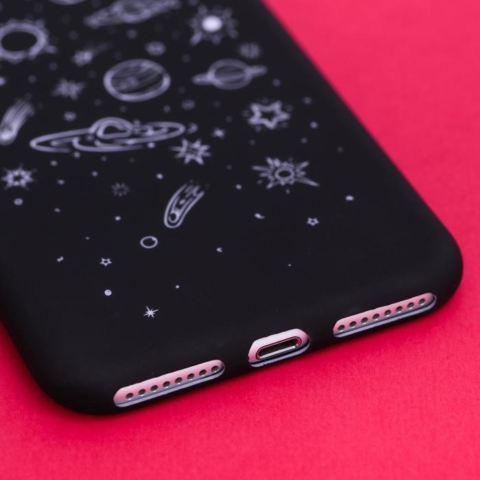 Чехол на телефон iPhone 7 Plus/8 Plus «Космос» soft touch, 16 × 8 см Чехол на телефон iPhone 7 Plus/8 Plus «Космос» soft touch, 16 × 8 см
