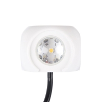 Светильник фасадный &laquo;Кубик&raquo;, FSD-013, 2 Вт, 3000К, 1 луч, IP65, 220 В, металл, белый