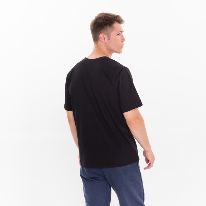 Футболка мужская, цвет черный, face, размер 50 Футболка мужская, цвет черный, face, размер 50