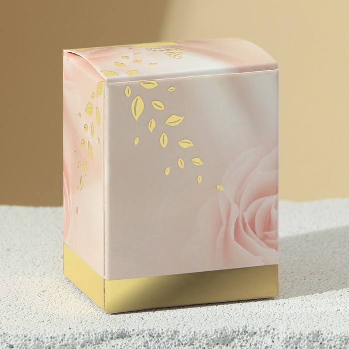 Ароматическая свеча в стекле &laquo;Stay beautiful&raquo;, 7 х 5 см.