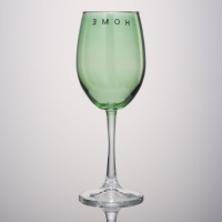 Бокал для вина &laquo;Home&raquo;, 360 мл, зеленый