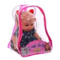 Кукла классическая &laquo;Малышка&raquo;, в синем платье, с аксессуарами