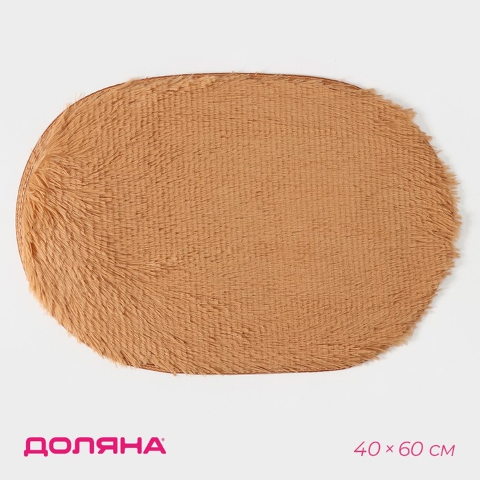 Коврик для дома Доляна «Пушистик», 40×60 см, цвет МИКС Коврик для дома Доляна «Пушистик», 40×60 см, цвет МИКС