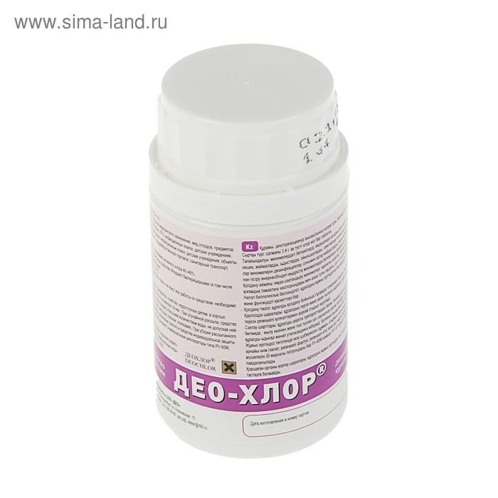 Дезинфицирующее средство с моющим эффектом &laquo;Део-Хлор&raquo;, 25 таблеток по 3.4 г