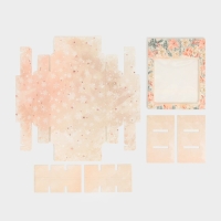 Коробка под 9 конфет с ячейками &laquo;Стильный розовый&raquo; 14,5 х 14,5 х 3,5 см, Новый год