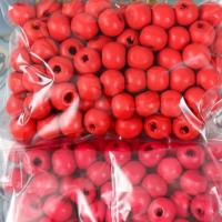 Набор бусины для творчества дерево "Ягоды" d-0,8 см, 4 цвета х 15 гр Набор бусины для творчества дерево "Ягоды" d-0,8 см, 4 цвета х 15 гр