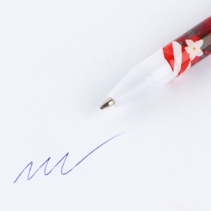 Подарочный набор новогодний &laquo;С Новым годом&raquo;: блокнот на спирали А6, 40 листов, магнитные закладки 3 шт. и ручка пластик