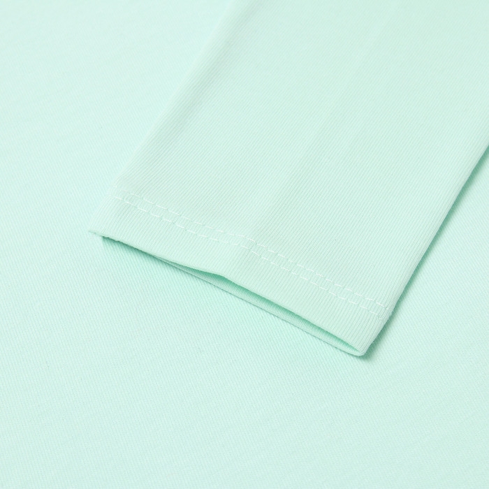 Лонгслив для девочки, цвет мята, рост 110 см Лонгслив для девочки, цвет мята, рост 110 см