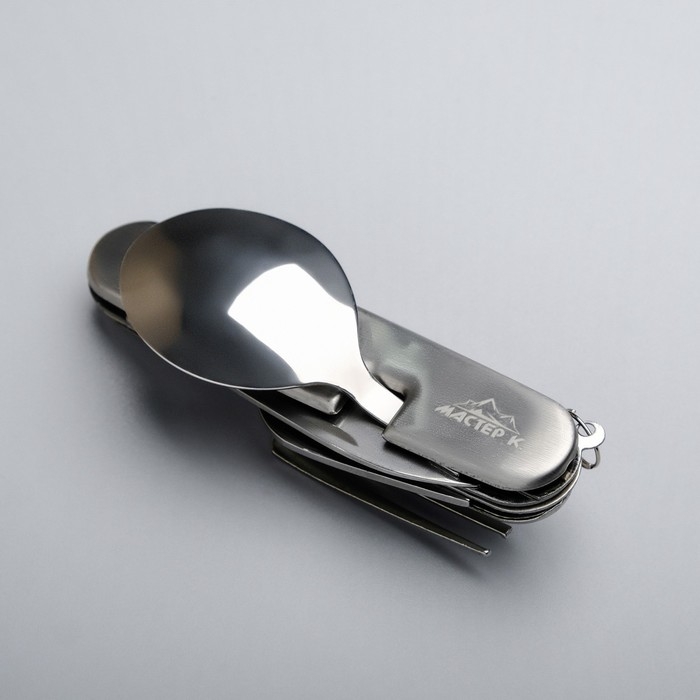 Набор туриста Набор туриста "Путешественник" 4в1: серебристый