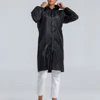 Дождевик унисекс Rainman Strong черный, размер S