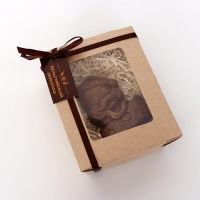 Шоколадная фигурка "Змейка" 2025, бельгийский шоколад, 80 г Шоколадная фигурка "Змейка" 2025, бельгийский шоколад, 80 г