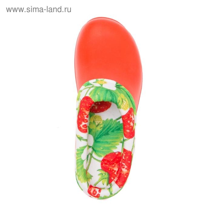 Галоши женские, цвет коралловый/клубника, размер 37-38 Галоши женские, цвет коралловый/клубника, размер 37-38