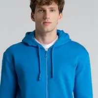 Толстовка на молнии с капюшоном Siverga Heavy 2.0, бирюзовая, размер 4XL