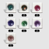 Гель лак для ногтей, &laquo;CAT`S EYE&raquo;, 3-х фазный, 8мл, LED/UV, цвет хамелеон/зеленый (09)