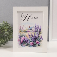 Ключница дерево 6 крючков "Цветочное место" 5,5х19,5х26 см Ключница дерево 6 крючков "Цветочное место" 5,5х19,5х26 см