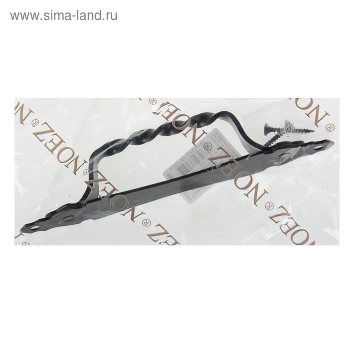 Ручка-скоба Декор-1 РС80-S, цвет черный матовый Ручка-скоба Декор-1 РС80-S, цвет черный матовый