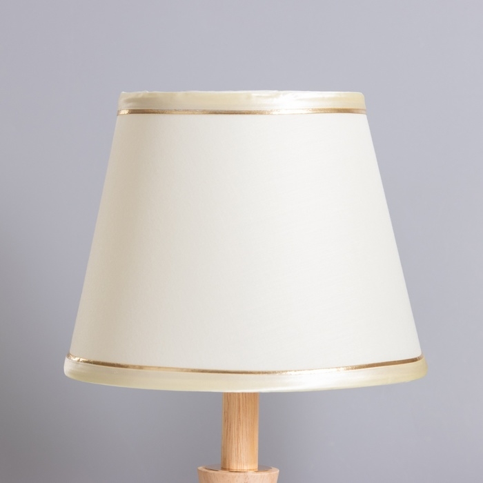 Лампа настольная Лампа настольная "Вера" 1х40Вт Е27 золото/коричневый 21х21х35см