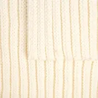 Плед Quill, белый (молочный)