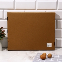 Менажница, набор 2 шт., дерево &laquo;Посуда Уют &raquo;, монстера 30х30 см., менажница 30х30 см.