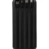 Внешний аккумулятор Omni Qi 10000 мАч, черный Внешний аккумулятор Omni Qi 10000 мАч, черный