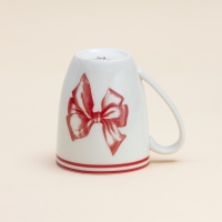 Новогодняя кружка SL Home &laquo;Прекрасное время&raquo;, 400 мл, 9&times;10 см, фарфор, белая