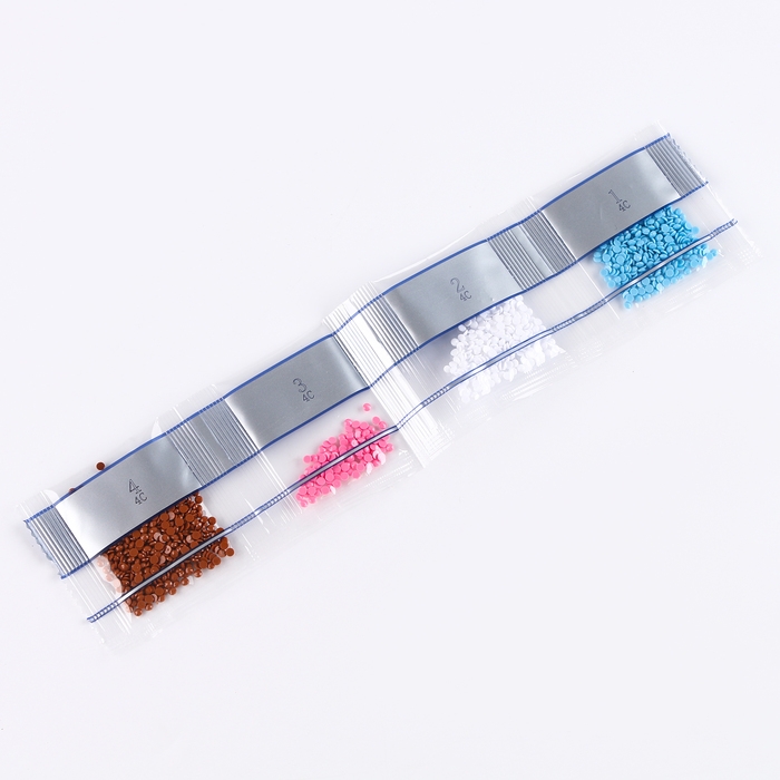 Алмазная вышивка &laquo;Мао&raquo;, 13,7 &times; 18,3 см, картон, с частичным заполнением