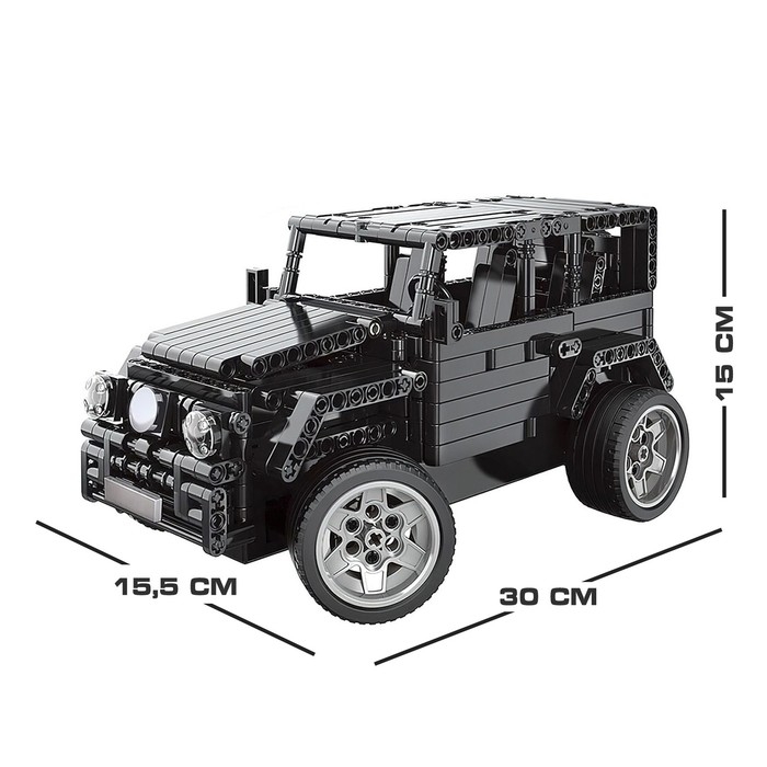 Конструктор радиоуправляемый «Джип Гелик», 651 деталь Конструктор радиоуправляемый «Джип Гелик», 651 деталь