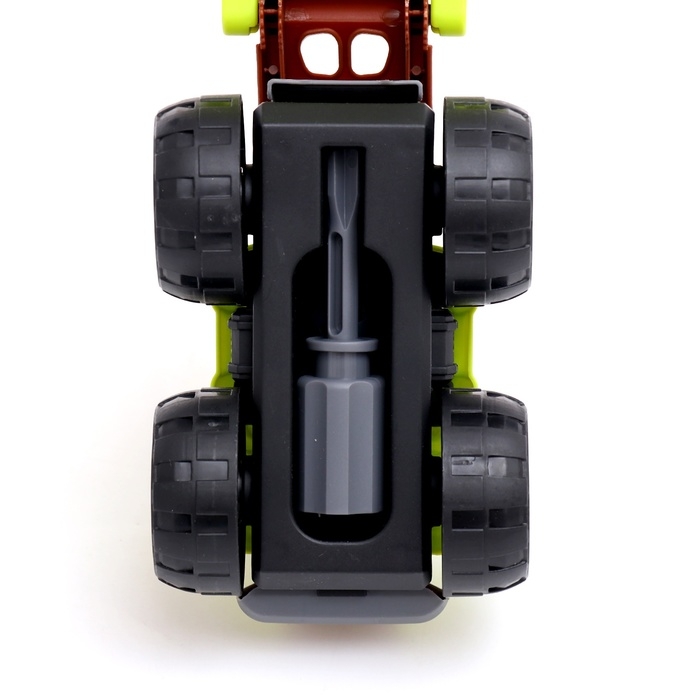 Конструктор винтовой &laquo;Фермерский погрузчик&raquo;, с отвёрткой, 25 деталей