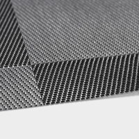 Салфетки сервировочные на стол Доляна &laquo;Шахматы&raquo;, 45&times;30 см, 4 шт, цвет чёрный