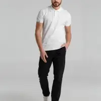 Рубашка поло мужская Virma Premium, белая, размер XL