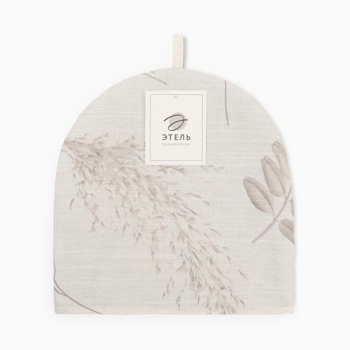 Грелка Этель "Flower herbarium" 28х28 см, 100% хл, репс 210г/м2