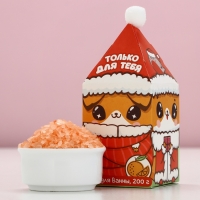 Соль для ванны «Весёлый Новый Год», 200 г, аромат сочного цитруса, ЧИСТОЕ СЧАСТЬЕ Соль для ванны «Весёлый Новый Год», 200 г, аромат сочного цитруса, ЧИСТОЕ СЧАСТЬЕ