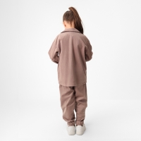 Костюм детский KAFTAN "Velvet", р. 38 (146-152), пыльно-розовый