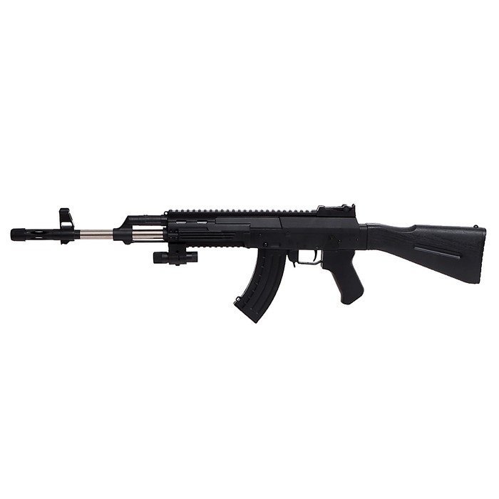 Детское оружие Автомат АК-47, с лазером, цвет чёрный