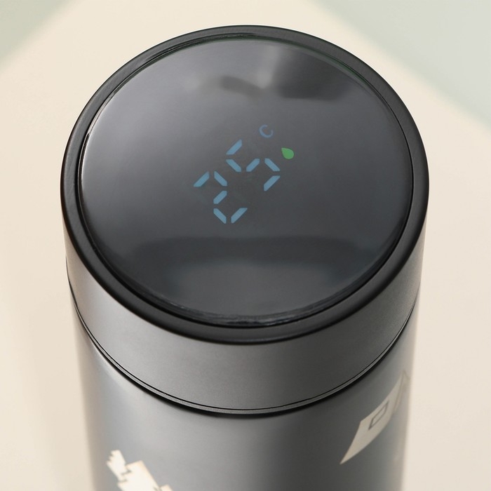 Термос с индикатором температуры &laquo;В поход&raquo;, 500 мл, сохраняет тепло 10-12 ч