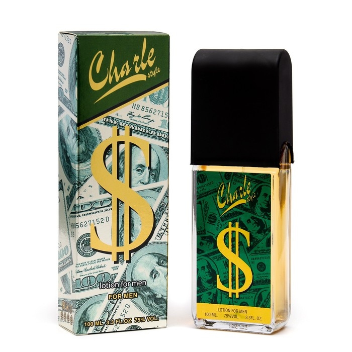 Лосьон одеколон после бритья Лосьон одеколон после бритья "Charle style $ Dollar" по мотивам One million, Paco Rabanne, 100 мл