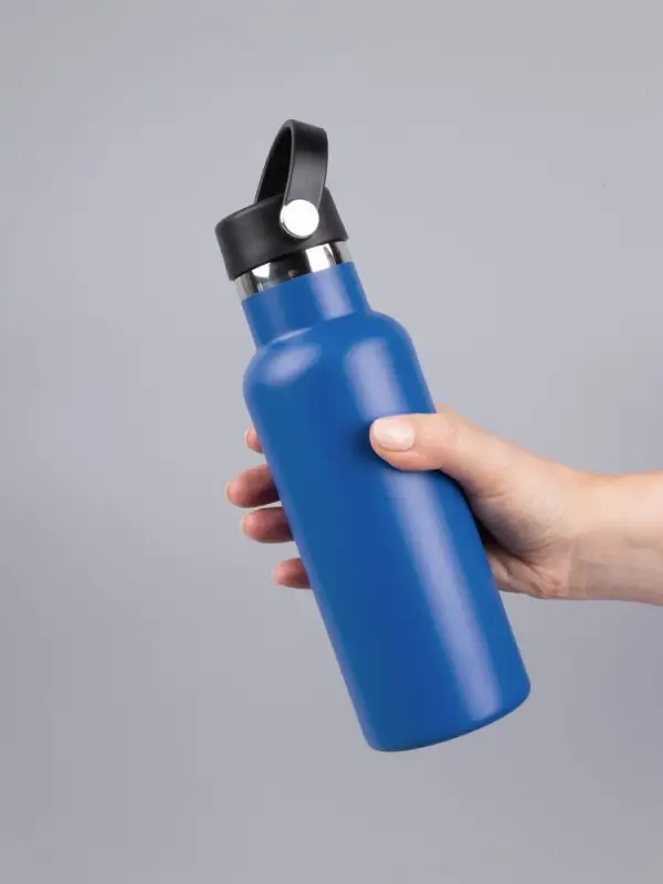 Термобутылка Bidon, синяя Термобутылка Bidon, синяя