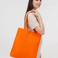 Холщовая сумка Strong 210, оранжевая Холщовая сумка Strong 210, оранжевая